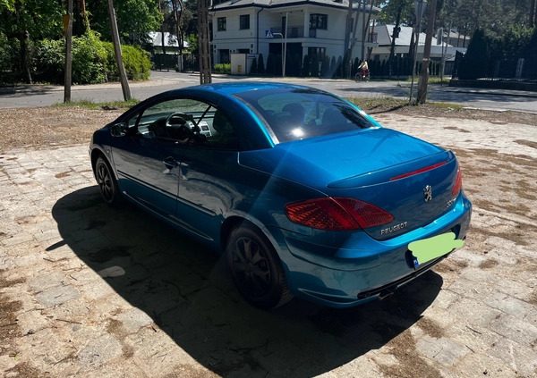 Peugeot 307 CC cena 12700 przebieg: 246000, rok produkcji 2005 z Józefów małe 172